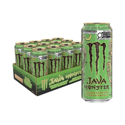 Monster Java Irish Creme Energy Drink Cans 444ml - Pack of 12