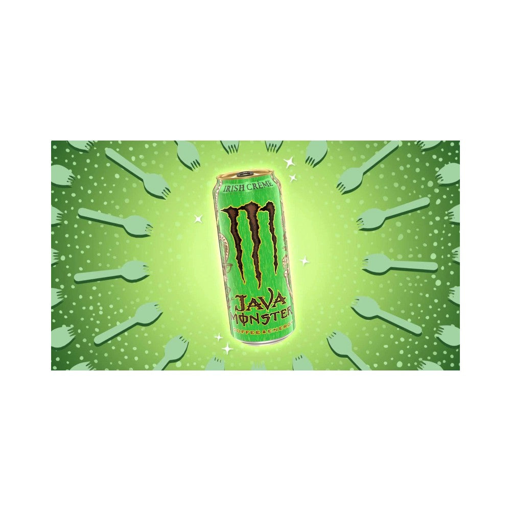 Monster Java Irish Creme Energy Drink Cans 444ml - Pack of 12
