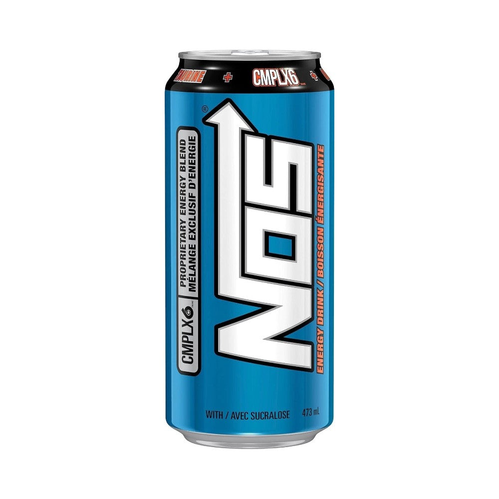 NOS Energy Drink Cans 473ml - Pack of 12
