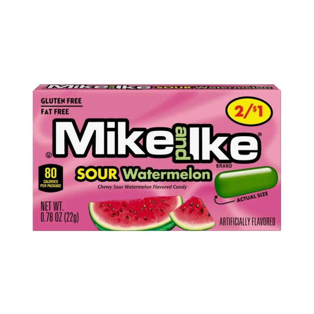 Mike & Ike Watermelon Candy 0.78oz (22g)
