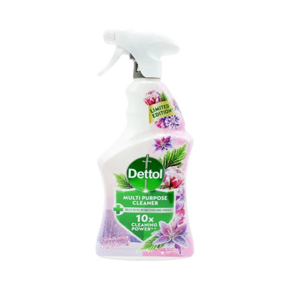 Dettol Multipurpose Cleaner Glimmering Petals Spray Kitchen Grease Remover 750ml