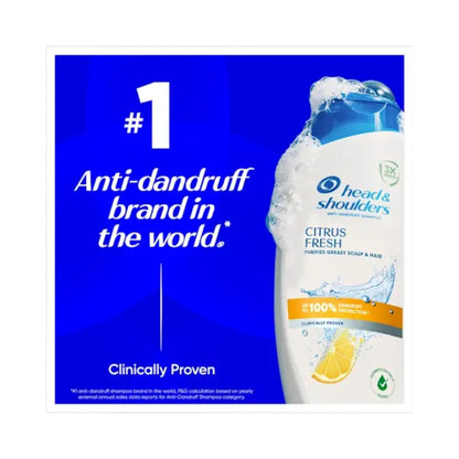 Head & Shoulders Citrus Fresh Antidandruff Shampoo 250ml