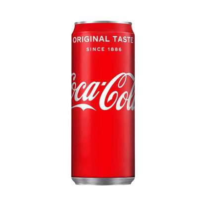 Coca Cola Original Soft Drink Slim Cans 330ml – Pack of 24