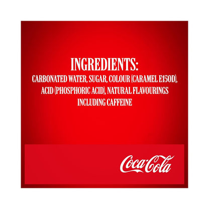 Coca Cola Original Soft Drink Slim Cans 330ml – Pack of 24