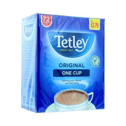 Tetley Original One Cup Tea Bags 72's