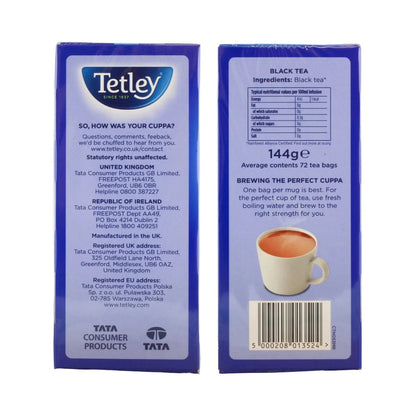 Tetley Original One Cup Tea Bags 72's