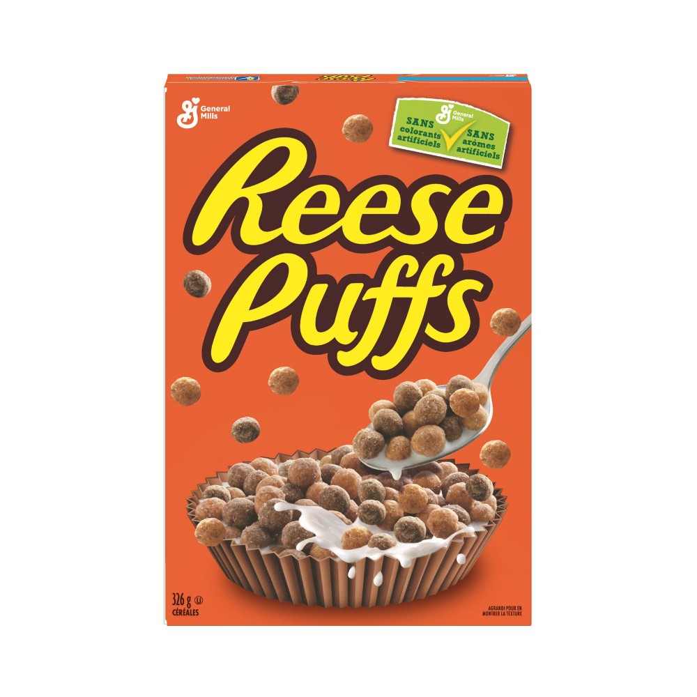 General Mills Reese's Puffs Peanut Butter Cereal 11.5oz (326g)