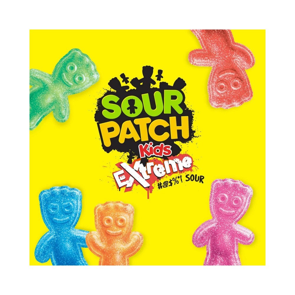 SOUR PATCH KIDS Extreme Sour Soft & Chewy Candy 3.5oz (99g)