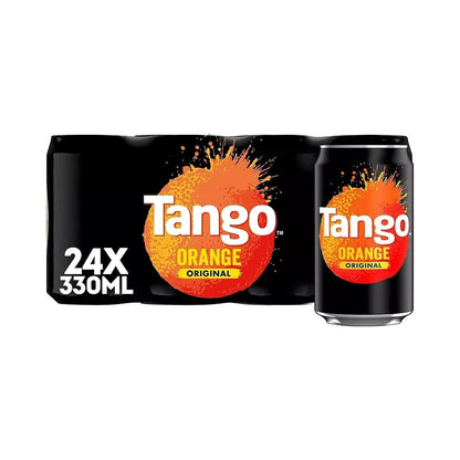 Tango Orange Original Soft Drink Cans 330ml - Pack of 24