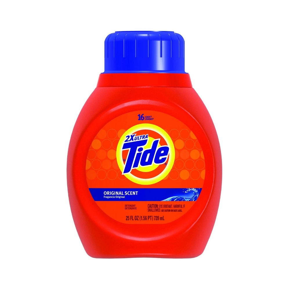 Tide Original Scent Liquid Laundry Detergent 25oz (739ml) | 16 Loads