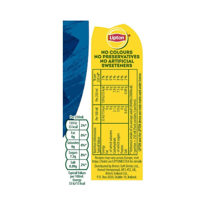 Lipton Lemon Ice Tea Bottles 1.25L - Pack of 6