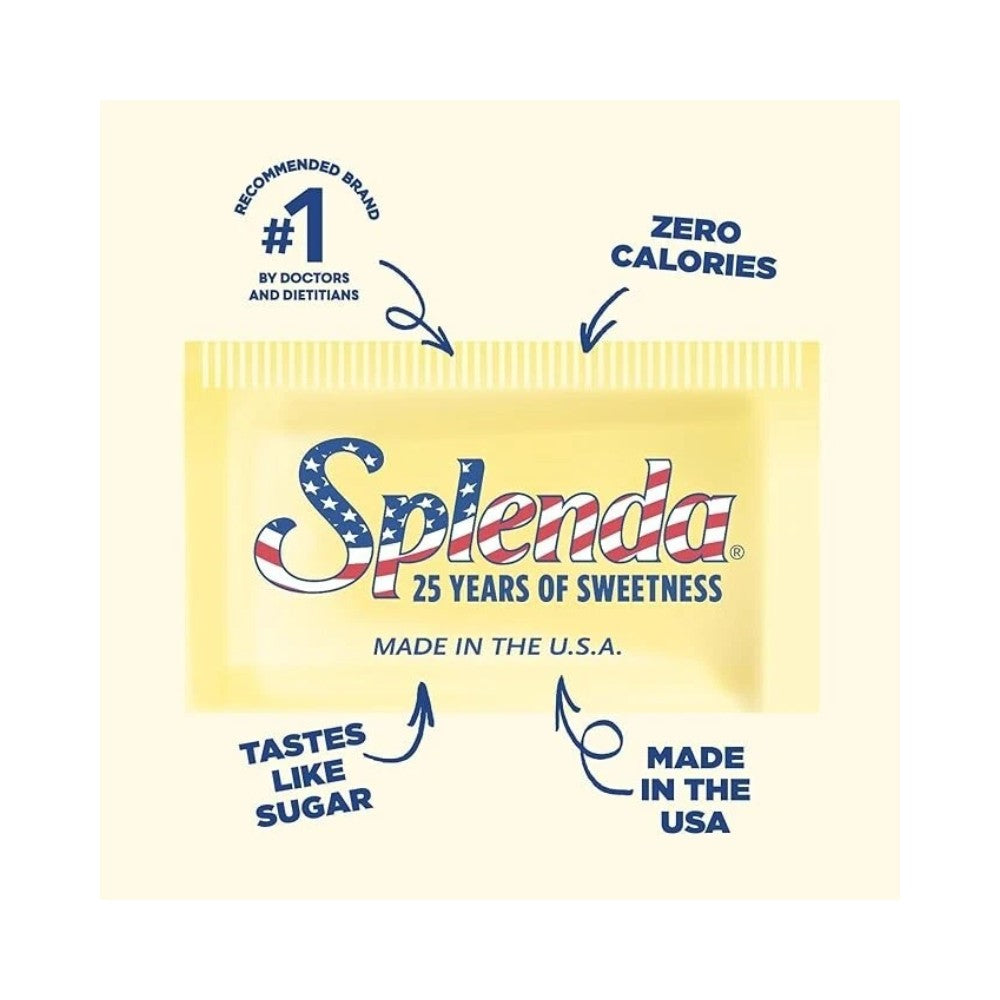 Splenda Zero Calorie Sweetener Box 2000 Sachets