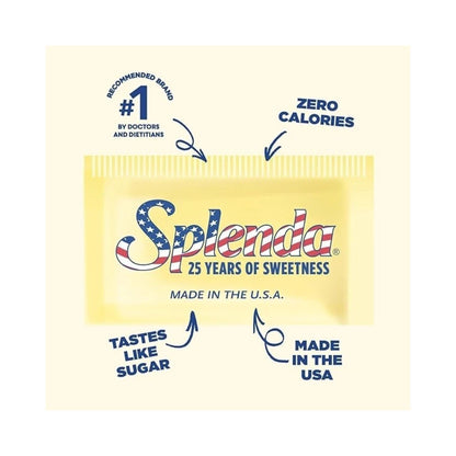 Splenda Zero Calorie Sweetener Box 2000 Sachets
