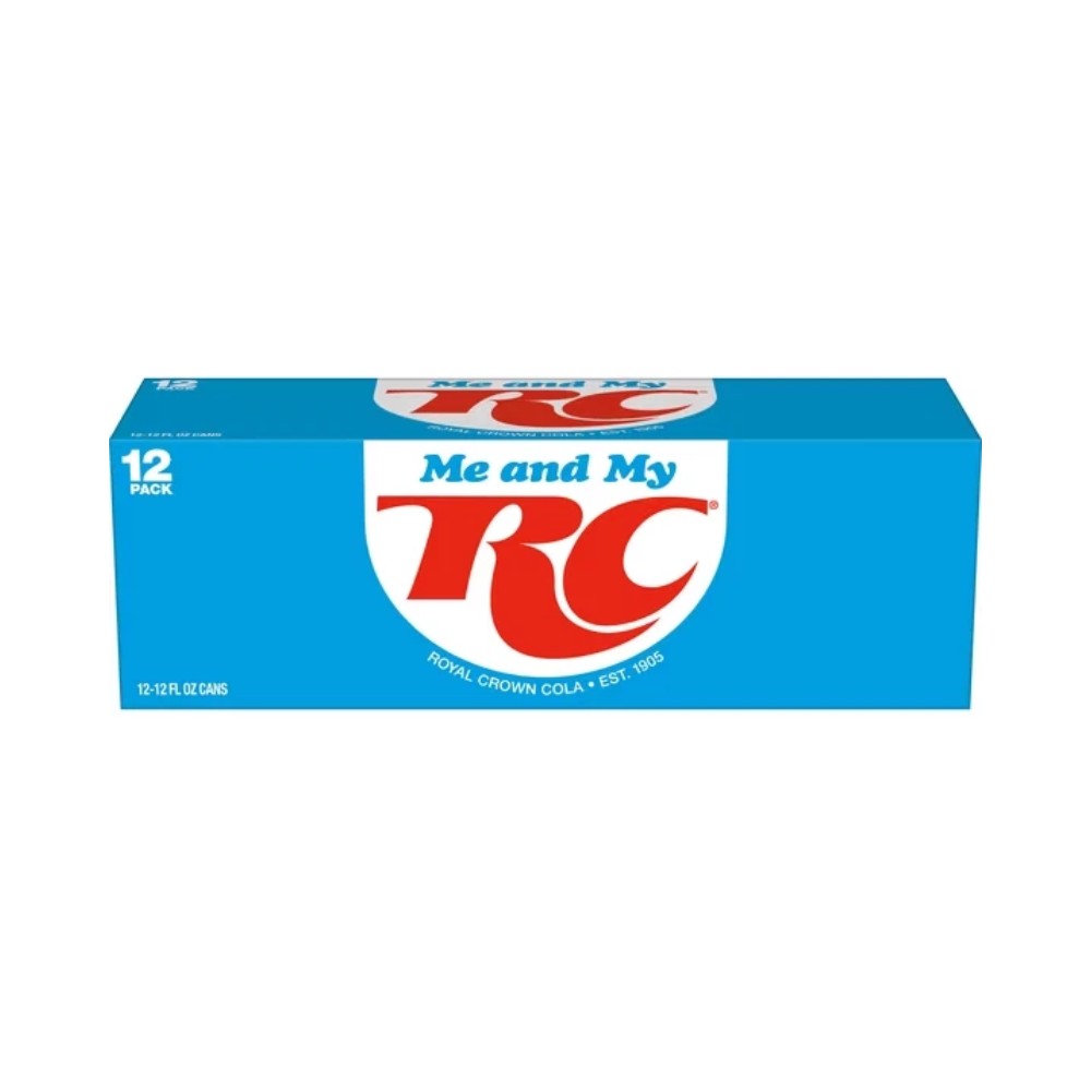 RC Cola Royal Crown Drink Cans 12oz (355ml) - Pack of 12