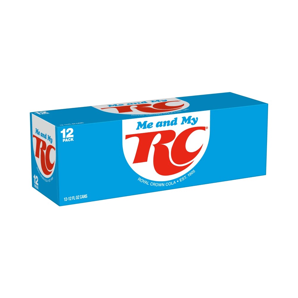 RC Cola Royal Crown Drink Cans 12oz (355ml) - Pack of 12