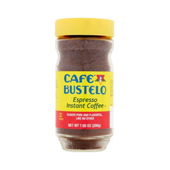 Cafe Bustelo Espresso Ground Instant Coffee Jar 7.05oz (200g)