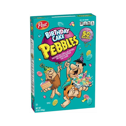 Post Birthday Cake Pebbles Cereal (10oz) 283g