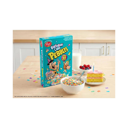 Post Birthday Cake Pebbles Cereal (10oz) 283g