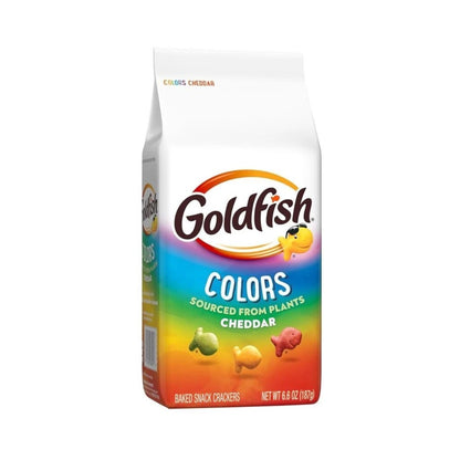 Pepperidge Farm Goldfish Colors Cheddar Baked Snack Crackers 187g