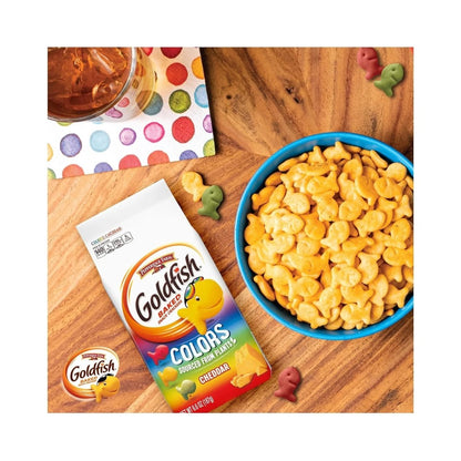 Pepperidge Farm Goldfish Colors Cheddar Baked Snack Crackers 187g