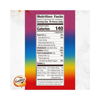 Pepperidge Farm Goldfish Colors Cheddar Baked Snack Crackers 187g