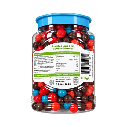 Berel & Shmerel Sour Mix Gummy Beans Candy 800g - Chinese Import