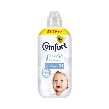 Comfort Pure Gently Fresh Fabric Conditioner 930ml - 31 Washes