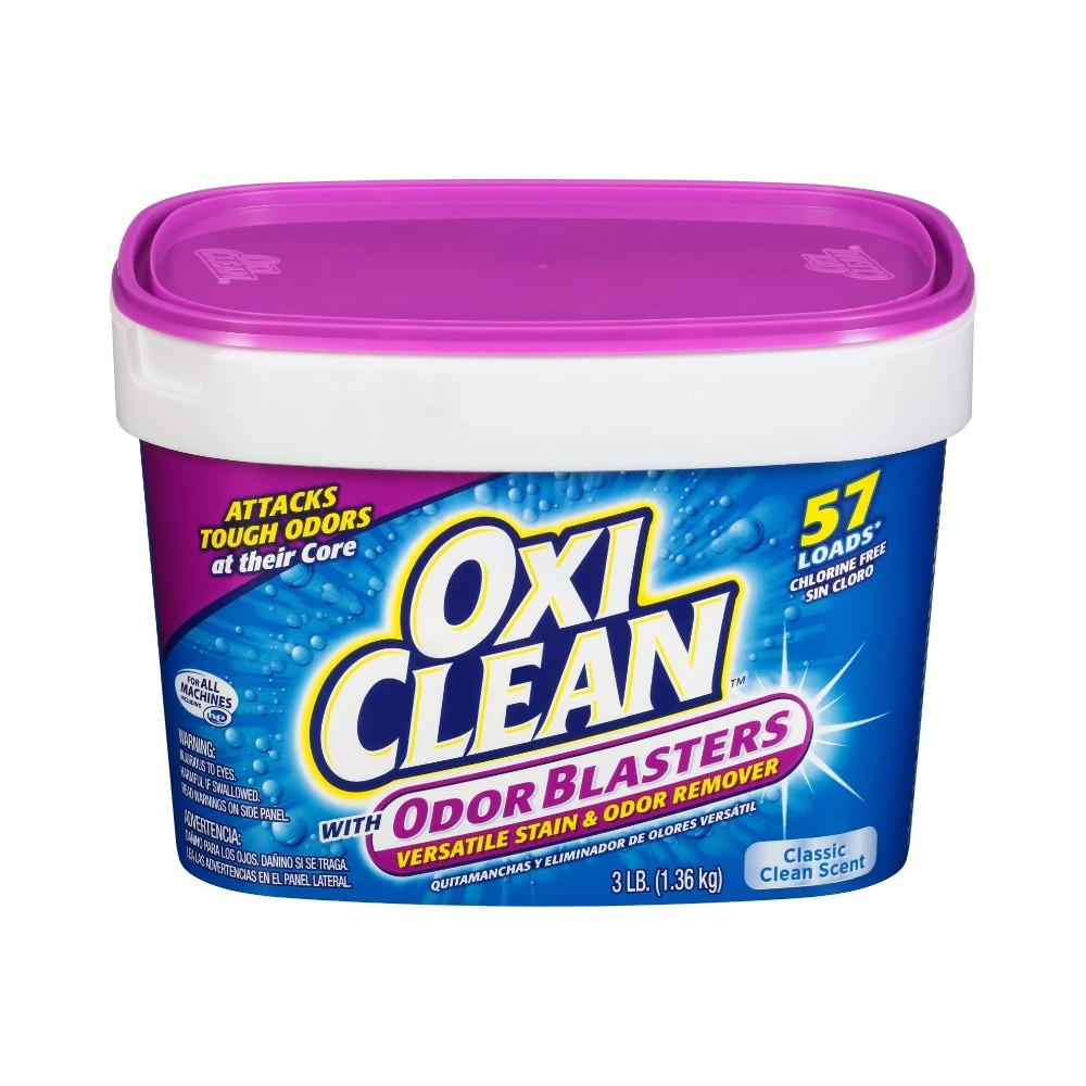 OxiClean Odor Blasters Versatile Stain & Odor Remover Powder 1.36Kg - 57 Loads