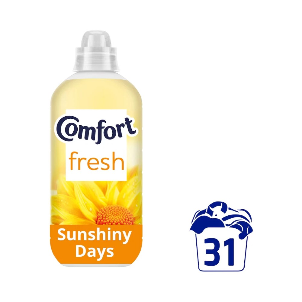 Comfort Fresh Sunshiny Days Fabric Conditioner 930ml - 31 Washes