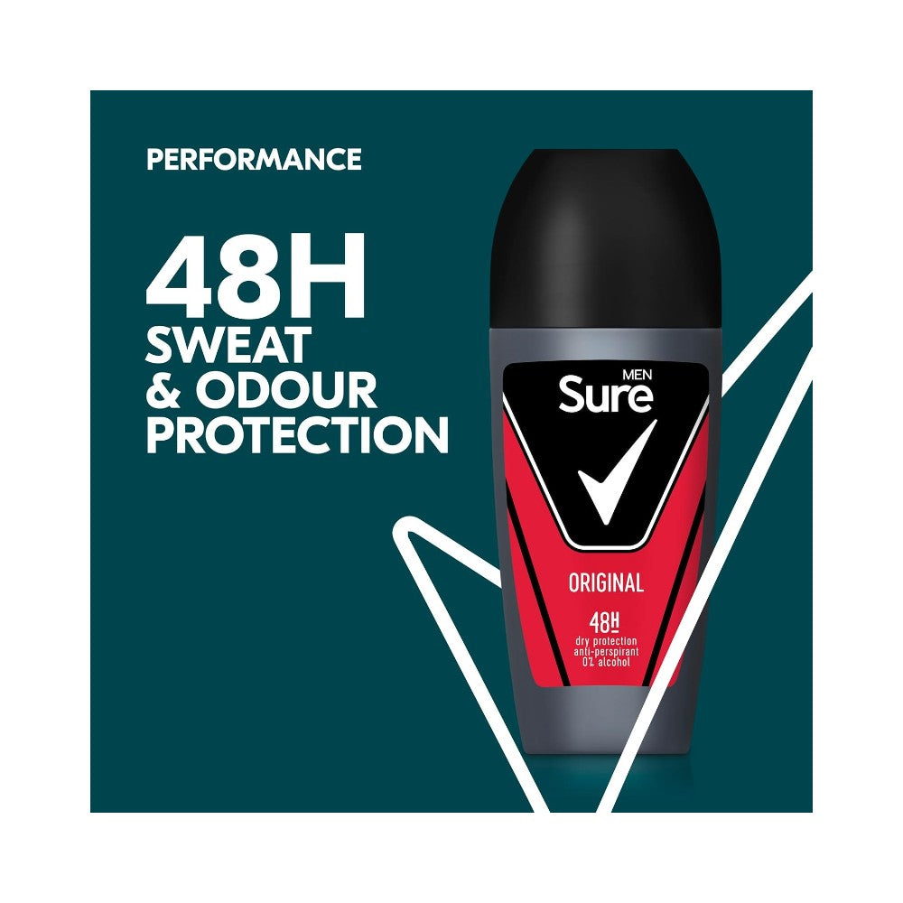 Sure Men Original Antiperspirant Roll On 50ml