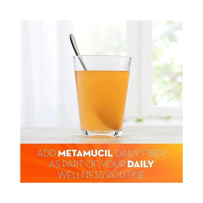 Metamucil Psyllium 4 in 1 Fiber Supplement Powder Orange Flavour 30.4oz (861g)