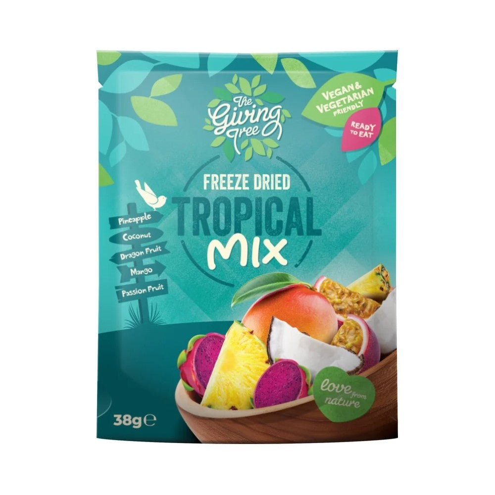 The Giving Tree Tropical Mix Freeze Dried Crisps 38g