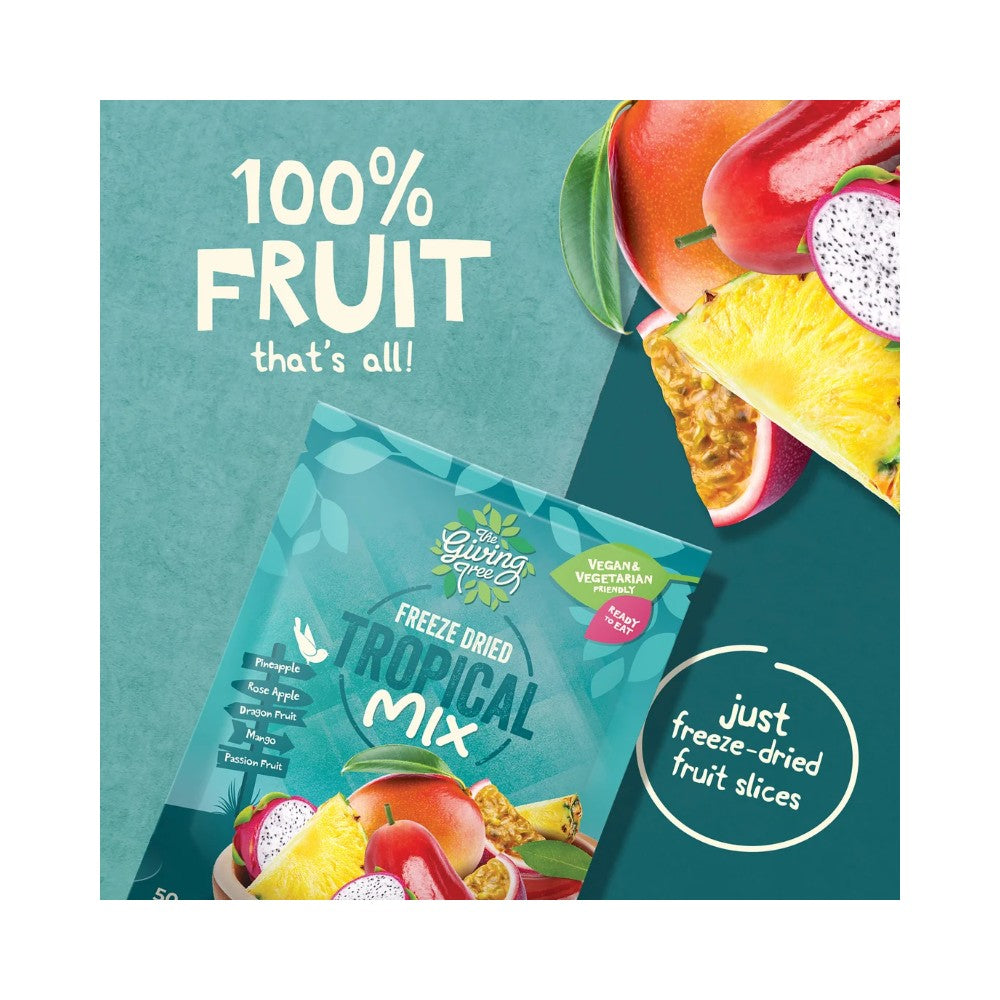 The Giving Tree Tropical Mix Freeze Dried Crisps 38g
