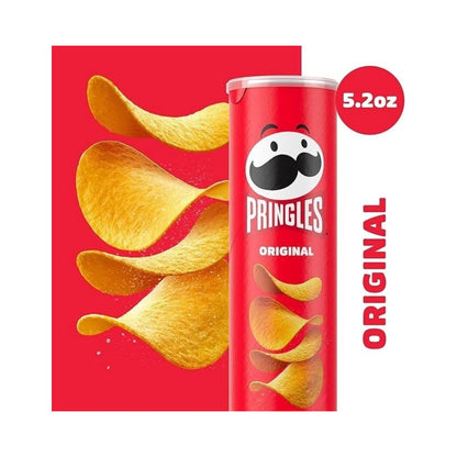 Pringles Original Potato Crisps Can 5.2oz (149g)