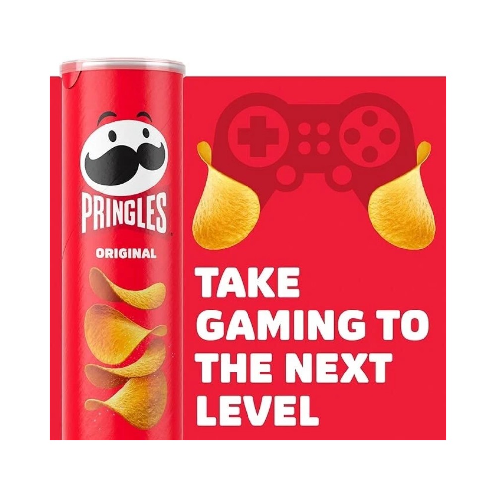 Pringles Original Potato Crisps Can 5.2oz (149g)