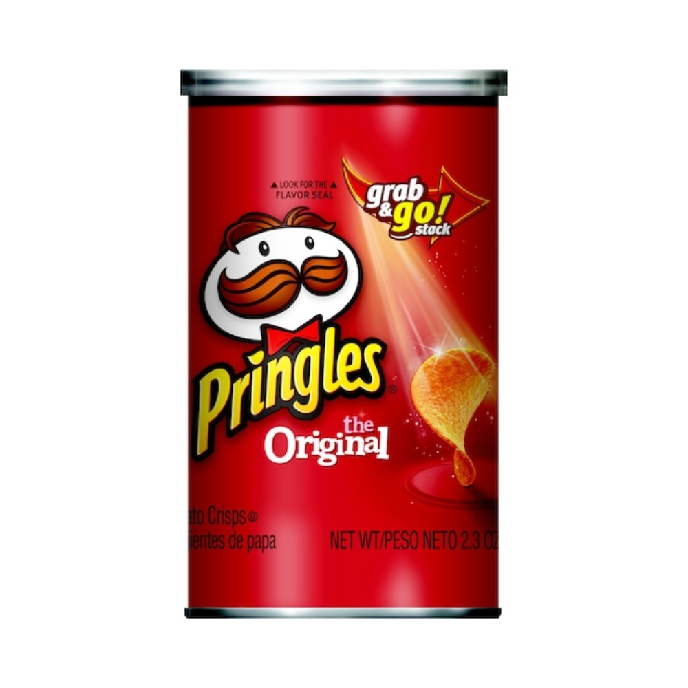 Pringles Original Potato Crisps Can 2.5oz (67g)