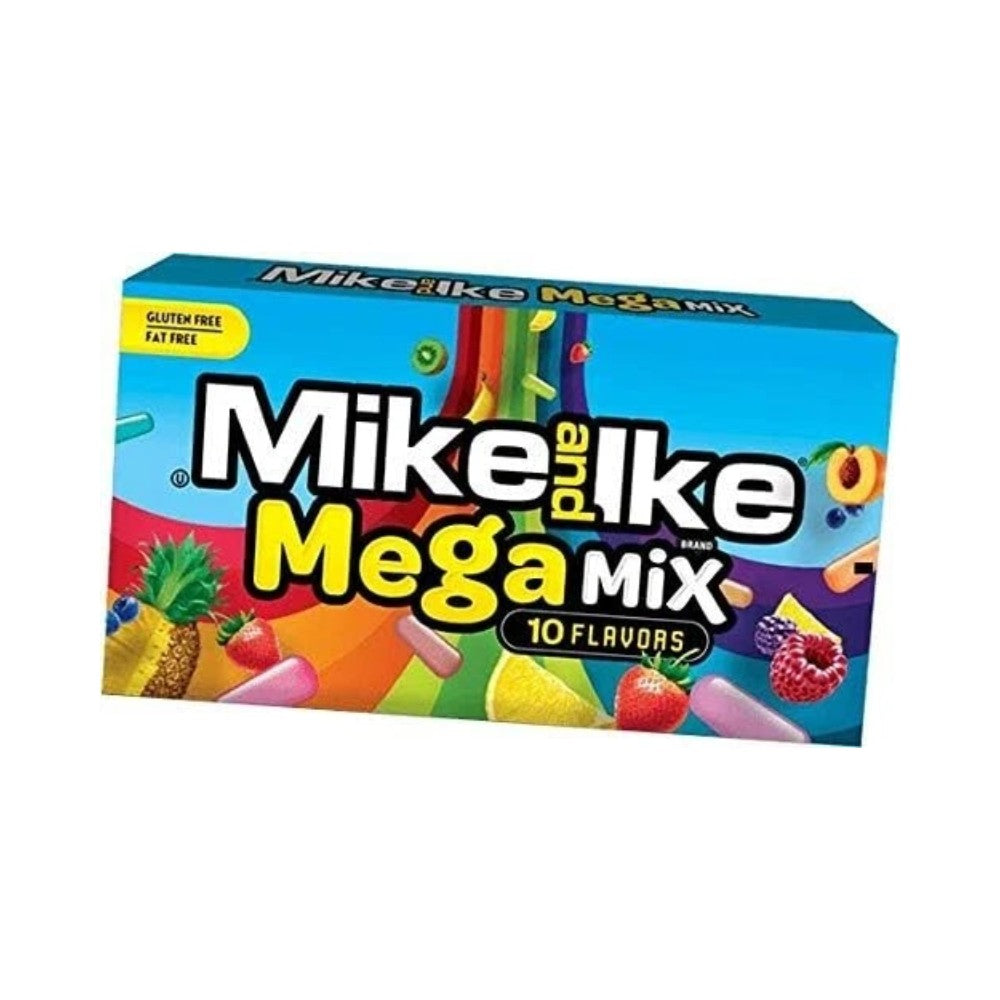 Mike & Ike Mega Mix Chewy Candy 4.25oz (120g)