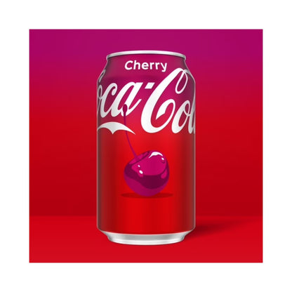 Coca Cola Cherry Cans 355ml - Pack of 12