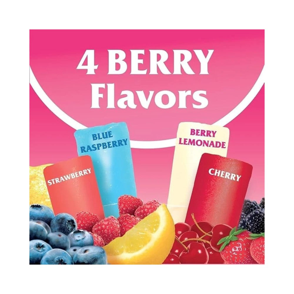 Wyler’s Italian Ices Berry & Cherry Mix Freeze & Serve Bars 10's
