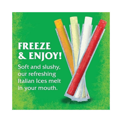 Wyler’s Italian Ices Assorted Flavours Freeze & Serve Bars 10's