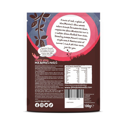 The Giving Tree Mix Berries Freeze Dried Slices & Pieces 100g