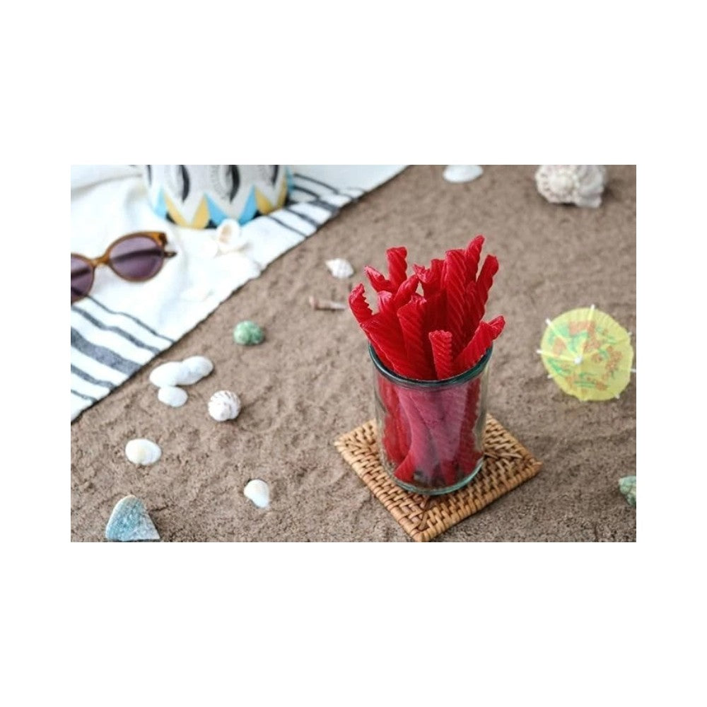 Red Vines Twists Original Red Licorice Soft and Chewy Candy Jar 3.5lb (1.58kg)