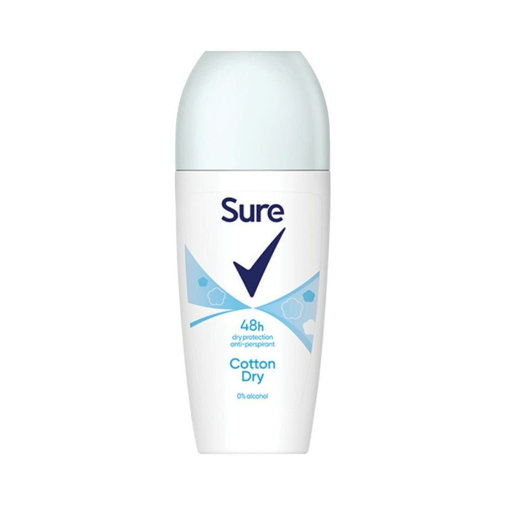 Sure Women Cotton Dry Antiperspirant Roll On 50ml