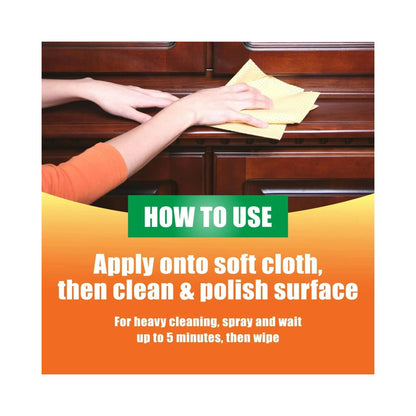 Orange Glo Wood Furniture 2 in 1 Clean & Polish Spray 16oz (473ml)