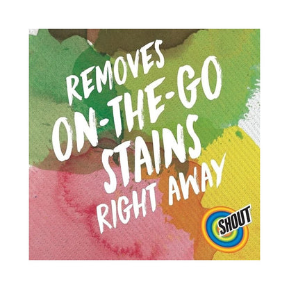Shout Wipe & Go Instant Stain Remover Wipes 12ct
