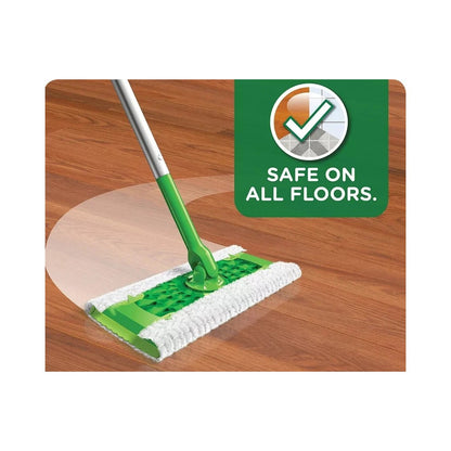Swiffer Dry+Wet Kit - 1 Floor Mop + 8 Dry Cloths + 3 Wet Cloths