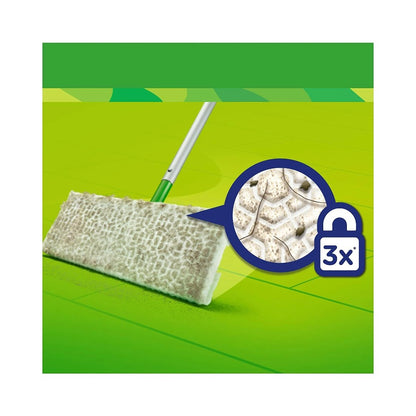 Swiffer Dry+Wet Kit - 1 Floor Mop + 8 Dry Cloths + 3 Wet Cloths