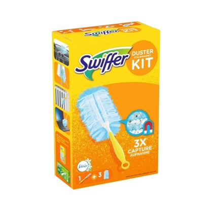 Swiffer Duster Kit with Febreze Scent - 3 Duster & 1 Handle