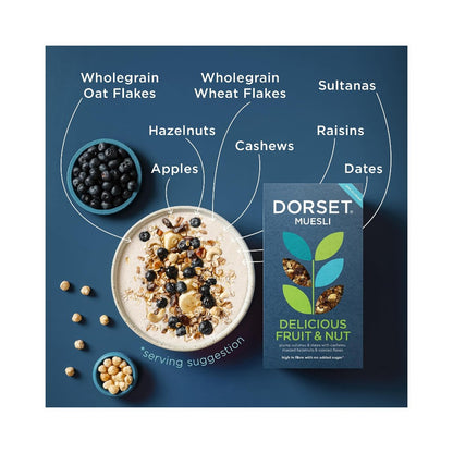 Dorset Delicious Fruit & Nut Muesli 500g