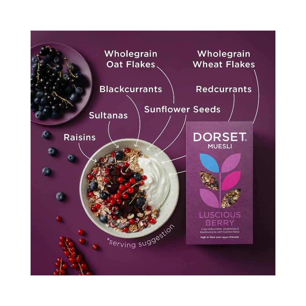 Dorset Cereals Luscious Berry Muesli 500g